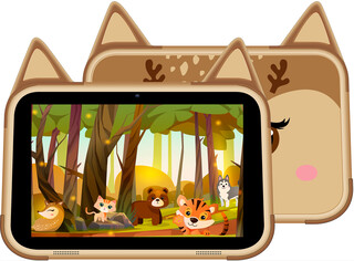 Изображение товара 8" Планшет KENSHI Kids H20 LTE 64 ГБ бежевый