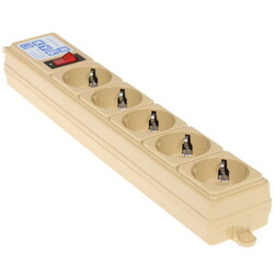 Изображение товара Сетевой фильтр Power Cube SPG-MXTR-12 бежевый