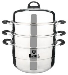 Изображение товара Пароварка Rashel R-028  28 см серебристый