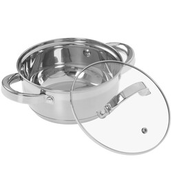 Изображение товара Кастрюля Appetite Rondy 1.5 л 14 см серый