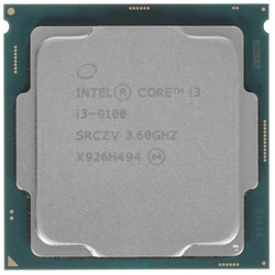Изображение товара Процессор Intel Core i3-9100 OEM