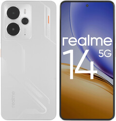 Изображение товара 6.67" Смартфон realme 14 256 ГБ серебристый