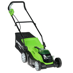 Изображение товара Газонокосилка аккумуляторная GreenWorks G40LM35 40V