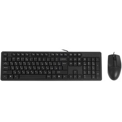 Изображение товара Клавиатура+мышь  проводная  A4Tech KK-3330 черный