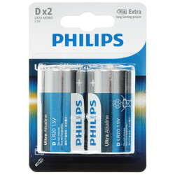 Изображение товара Батарейка Philips LR20E2B/97 D (LR20/R20/ER34615)