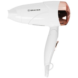 Изображение товара Фен Brayer BR3026 белый/золотистый