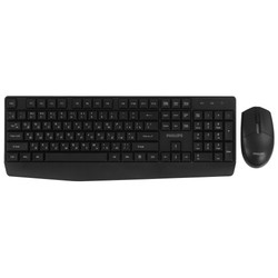 Изображение товара Клавиатура+мышь беспроводная   Philips SPT6337 черный