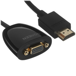 Изображение товара Переходник однонаправленный Ugreen HDMI - VGA, 0.25 м