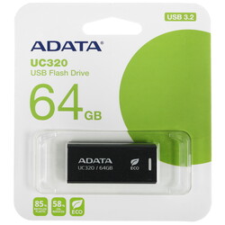 Изображение товара Память USB Flash 64 ГБ ADATA UC320 [UC320-64G-RBK/BK]