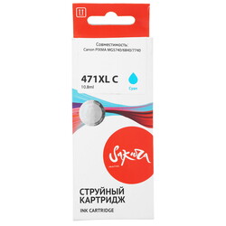 Изображение товара Картридж Sakura 0347C001 (471XL C) голубой