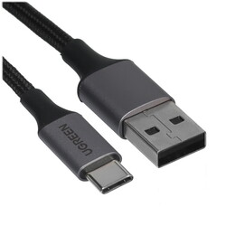 Изображение товара Кабель круглый Ugreen USB Type-C - USB 2.0 Type-A черный 2 м