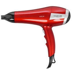 Изображение товара Фен Galaxy GL 4365 красный/серебристый