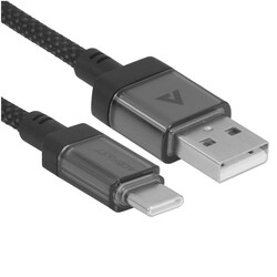 Изображение товара Кабель круглый ACEFAST USB Type-C - USB 2.0 Type-A черный 1.2 м