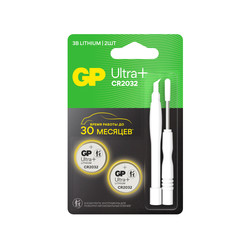 Изображение товара Батарейка GP Ultra+ CR2032