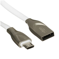 Изображение товара Кабель круглый FORZA micro USB - USB 2.0 Type-A белый 1 м