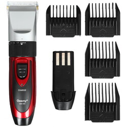Изображение товара Машинка для стрижки Geemy GM-550 красный/черный