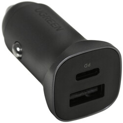 Изображение товара Автомобильное ЗУ Ugreen CD130 серый