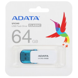 Изображение товара Память USB Flash 64 ГБ ADATA UV240 [AUV240-64G-RWH]