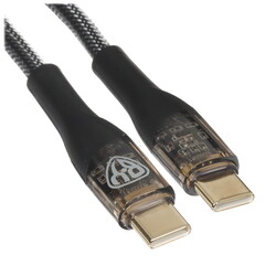 Изображение товара Кабель круглый BY USB Type-C - USB Type-C черный 1 м