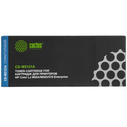 Изображение товара Картридж лазерный Cactus CS-W2121A голубой, с чипом