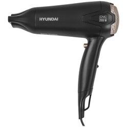 Изображение товара Фен Hyundai H-HI0755 черный/золотистый