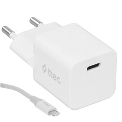 Изображение товара Сетевое зарядное устройство TTEC SmartCharger 20W PD белый