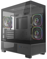 Изображение товара Корпус Powercase Vision Micro S3B [CVMMSB-A3] черный