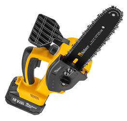 Изображение товара Аккумуляторная цепная пила Kolner KCS 18BL-25-2K  шина - 25 см(10")