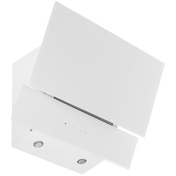 Изображение товара Вытяжка наклонная Carino C8610SM белый/белый