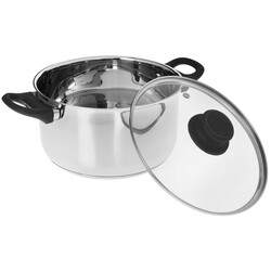 Изображение товара Кастрюля Appetite Polly 4.6 л 22 см серый