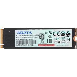 Изображение товара 2000 ГБ M.2 NVMe накопитель ADATA LEGEND 800 GOLD [SLEG-800G-2000GCS-S38]