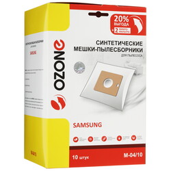 Изображение товара Комплект пылесборник и фильтр Ozone M-04/10