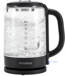 Изображение товара Электрочайник Hyundai HYK-G3402 черный