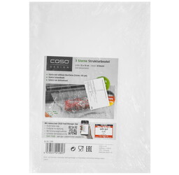 Изображение товара Пакеты для вакуумного упаковщика CASO 3 Sterne 25*35