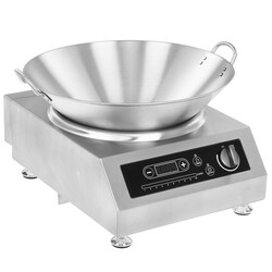 Изображение товара Плита компактная электрическая Viatto VA‑IC3520WOK серебристый