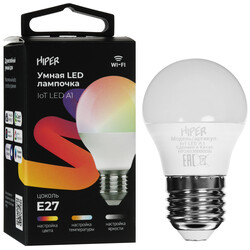 Изображение товара Умная светодиодная лампа HIPER IoT LED A1