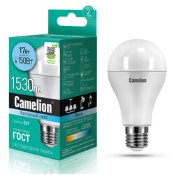 Изображение товара Лампа светодиодная Camelion LED A65-17w-845-E27