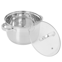 Изображение товара Кастрюля Appetite Rondy 2.9 л 18 см серый