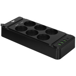 Изображение товара Сетевой фильтр AGNI TP-FS4U6E-C черный