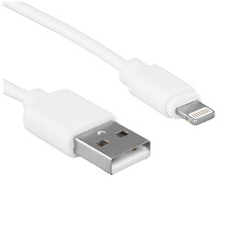 Изображение товара Кабель круглый Гарнизон Lightning 8-pin - USB 2.0 Type-A белый 1 м