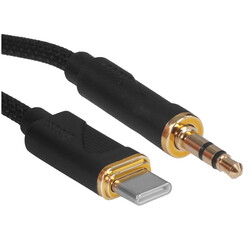 Изображение товара Кабель   Hoco USB Type-C - jack 3.5 мм черный