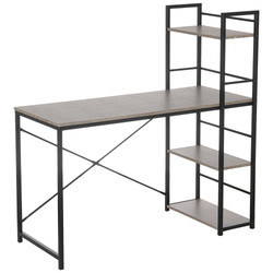 Изображение товара Стол компьютерный BRABIX LOFT CD-005 серый/черный