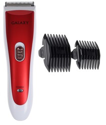Изображение товара Машинка для стрижки Galaxy GL 4157 красный/белый, черный