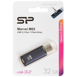 Изображение товара Память USB Flash 32 ГБ Silicon Power Marvel M02 [SP032GBUF3M02V1B]