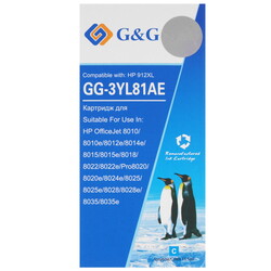 Изображение товара Картридж G&G GG-3YL81AE голубой