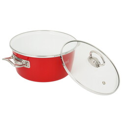 Изображение товара Кастрюля Rashel Grand R1020 2.6 л 20 см красный