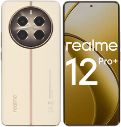 Изображение товара 6.7" Смартфон realme 12 Pro+ 256 ГБ бежевый