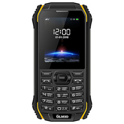 Изображение товара Сотовый телефон Olmio X05 черный/желтый