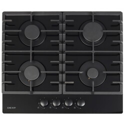 Изображение товара Газовая варочная поверхность DEXP 60-KB01