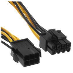Изображение товара Переходник для питания Cablexpert CC-PSU-68-30CM
